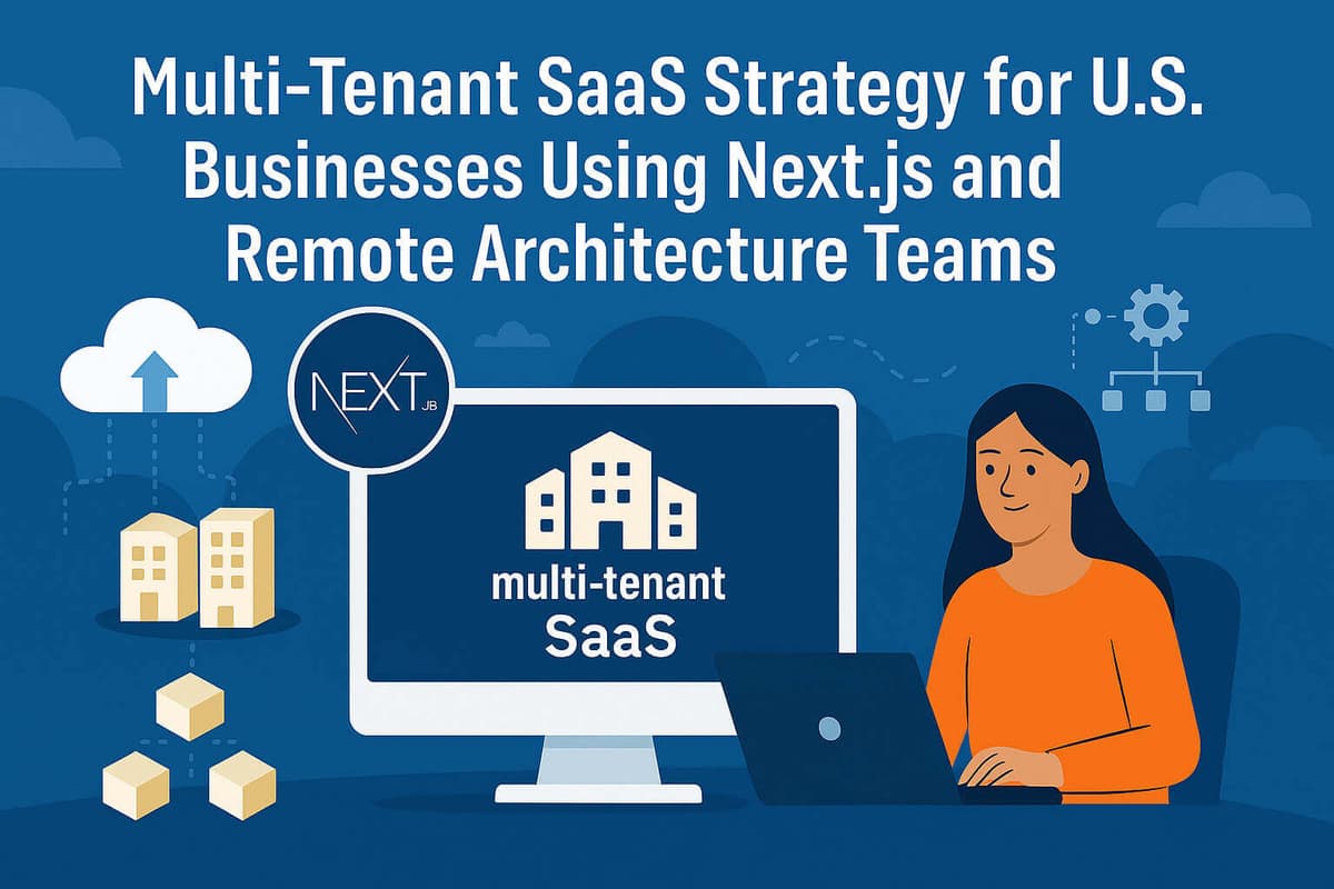 Multi-Tenant SaaS Strategy for U.S. Businesses Using Next.js and Remote Architecture Teams