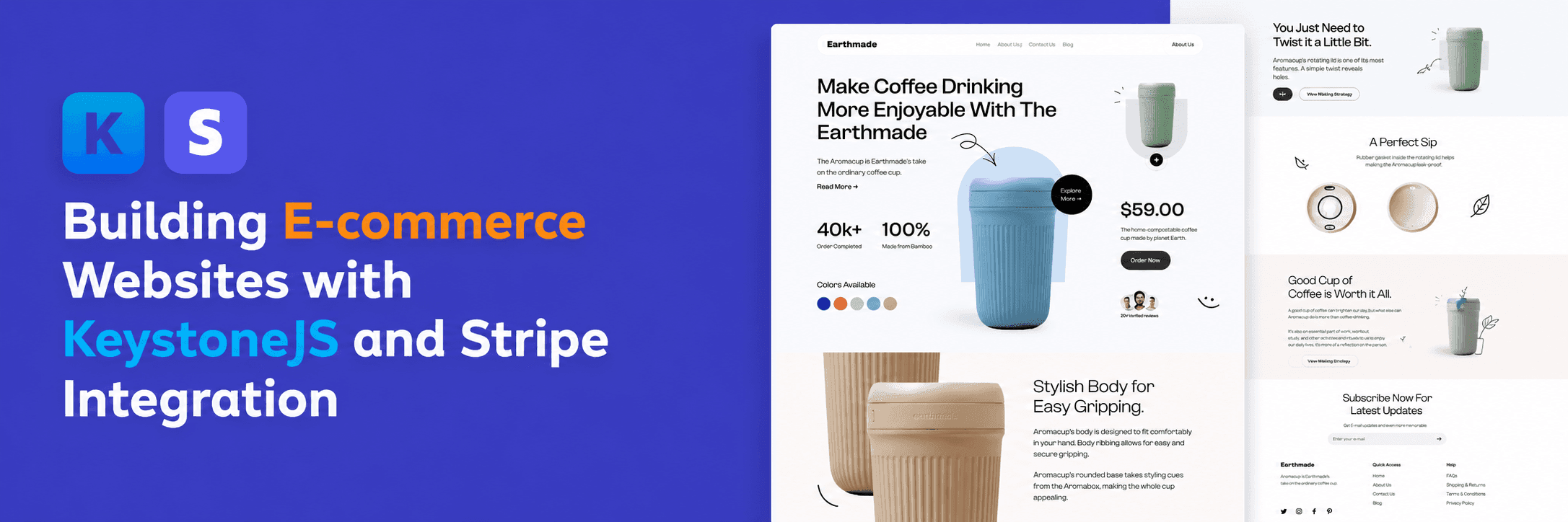 Building E-commerce Websites with KeystoneJS and Stripe Integration: A Guide to Success 