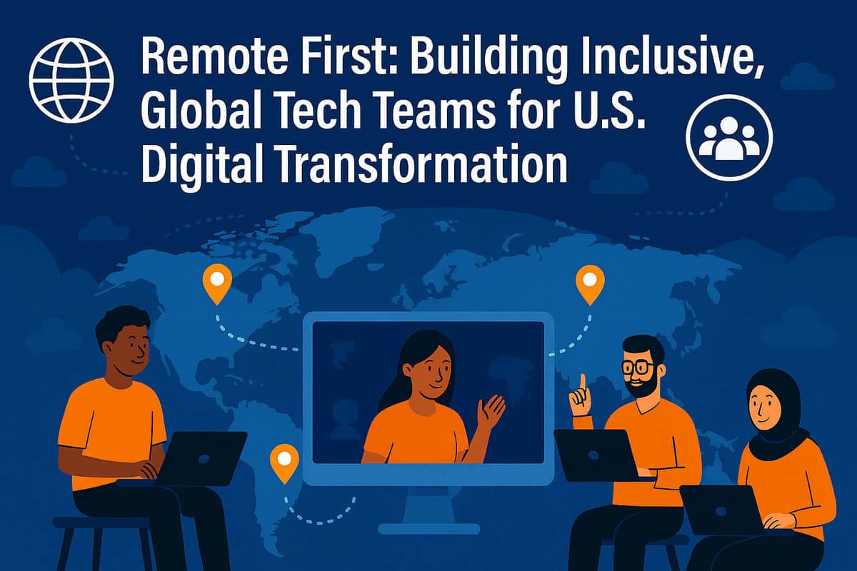 Remote First: Building Inclusive, Global Tech Teams for U.S. Digital Transformation