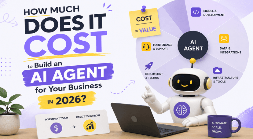 How Much Does It Cost to Build an AI Agent for Your Business in 2026?