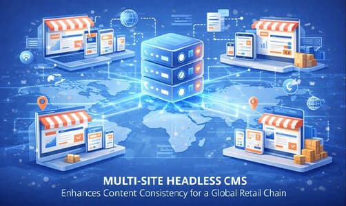 Multi-Site Headless CMS Enhances Content Consistency for a Global Retail Chain 