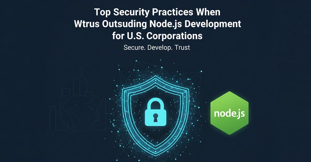 Top Security Practices When Outsourcing Node.js Development for U.S. Corporations