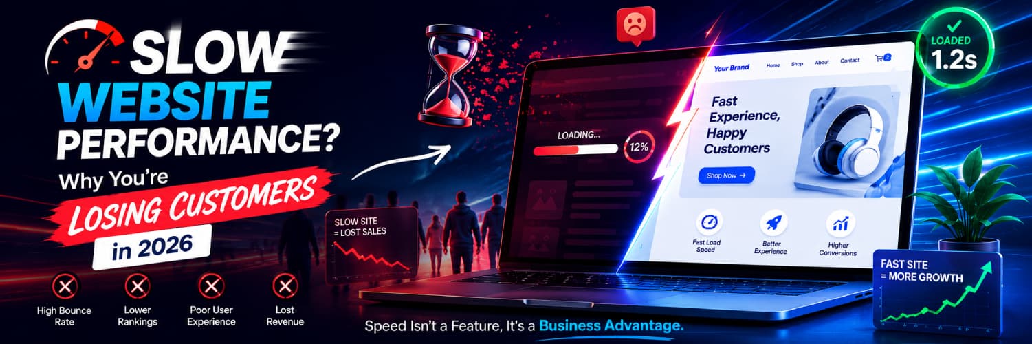 Slow Website Performance? Why You're Losing Customers in 2026