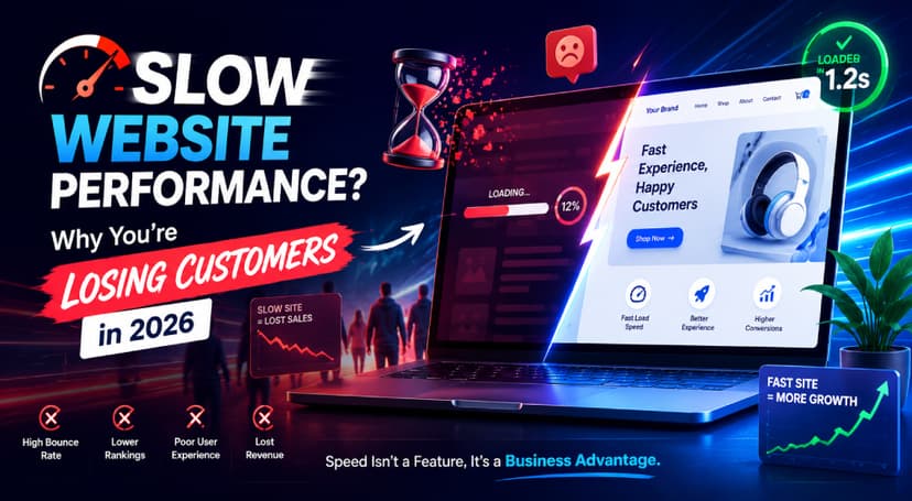 Slow Website Performance? Why You're Losing Customers in 2026