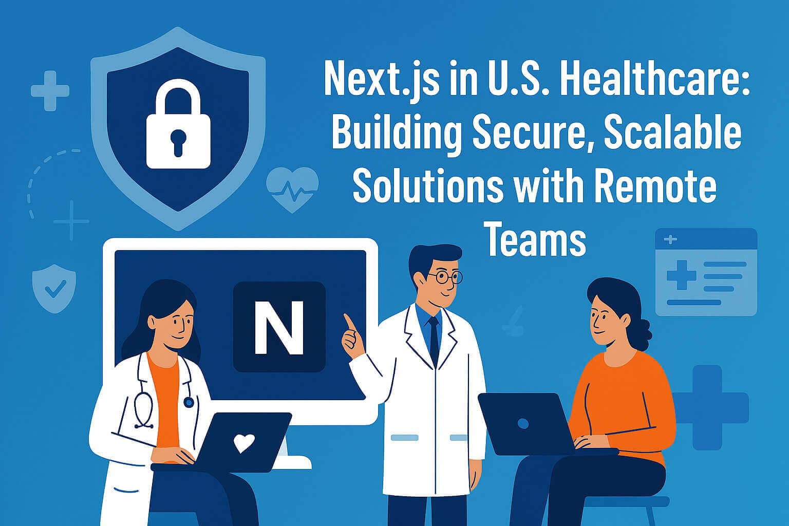 Next.js in U.S. Healthcare: Building Secure, Scalable Solutions with Remote Teams