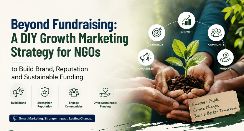 Beyond Fundraising: A DIY Growth Marketing Strategy for NGOs to Build Brand, Reputation and Sustainable Funding